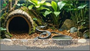 substrate and decor expenses