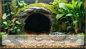 substrate and decorations