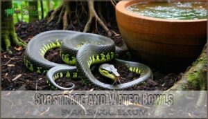 substrate and water bowls