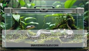 suitable enclosures and lid security