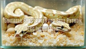 suitable substrates for ball python egg incubation