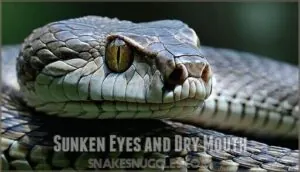 sunken eyes and dry mouth sunken eyes and dry mouth