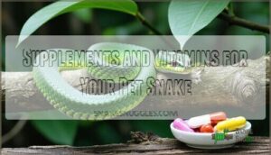 supplements and vitamins for your pet snake