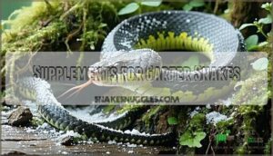 supplements for garter snakes