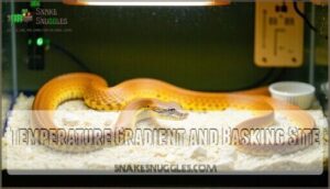 temperature gradient and basking site