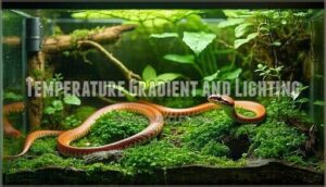 temperature gradient and lighting