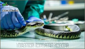 treating impacted snakes