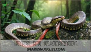 tumbes peru boa constrictor
