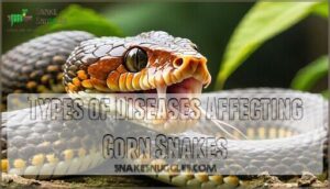 types of diseases affecting corn snakes