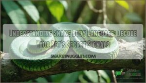 understanding snake body language