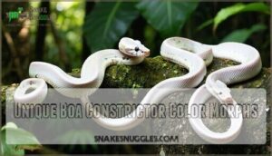 unique boa constrictor color morphs