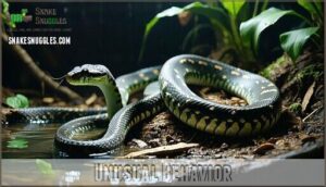 unusual behavior