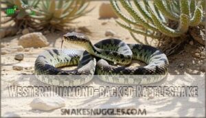 western diamond-backed rattlesnake
