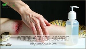 wound care and cleaning