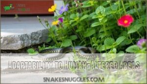 adaptability to human-altered areas