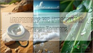 adaptations for hydration in diverse habitats