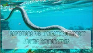 adaptations for navigating different aquatic environments