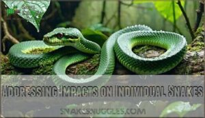 addressing impacts on individual snakes
