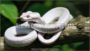 albino corn snakes as pets