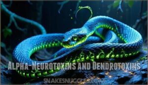 alpha-neurotoxins and dendrotoxins