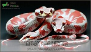 amelanistic morphs