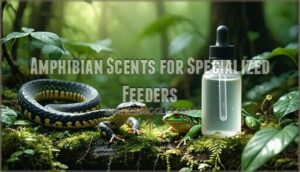 amphibian scents for specialized feeders