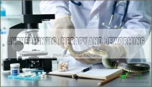 anthelmintic therapy and deworming