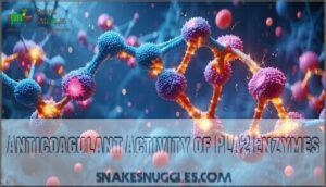 anticoagulant activity of pla2 enzymes