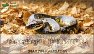aspen bedding for boa constrictors