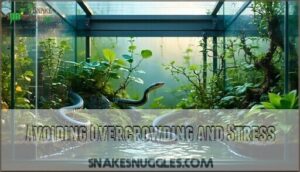 avoiding overcrowding and stress