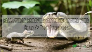 ball python behavior patterns