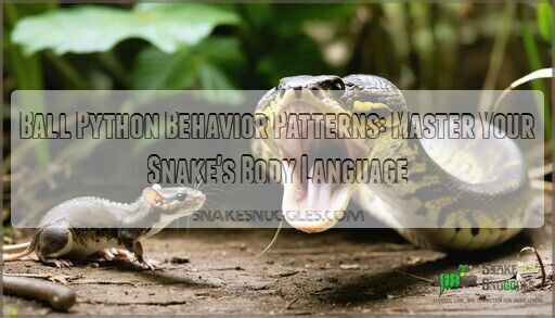 Ball Python Behavior Patterns: Master Your Snake's Body Language