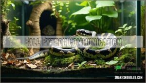 ball python communication