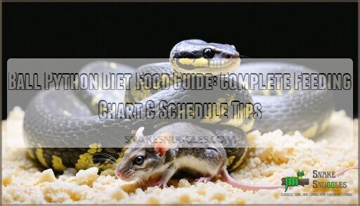 Ball Python Diet Food Guide: Complete Feeding Chart & Schedule Tips
