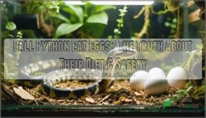 ball python eat eggs
