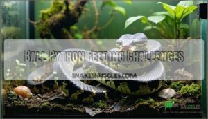 ball python feeding challenges