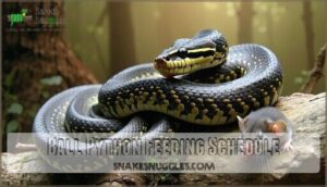 ball python feeding schedule