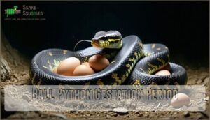 ball python gestation period