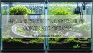 ball python humidity levels explained
