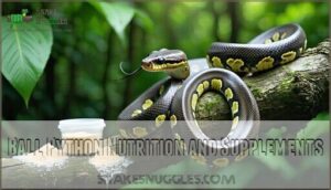 ball python nutrition and supplements