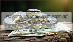 ball python price range