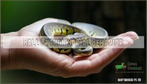 ball python social behavior
