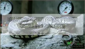 ball python survive cold