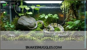 ball python temperature requirements