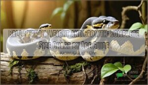 ball python weight and growth