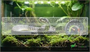 ball python wheezing