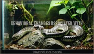 behavioral changes associated with squeaking