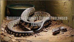 behavioral changes during prolonged fasting
