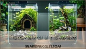 benefits of separate enclosures