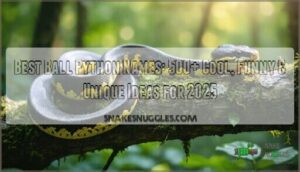 best ball python names